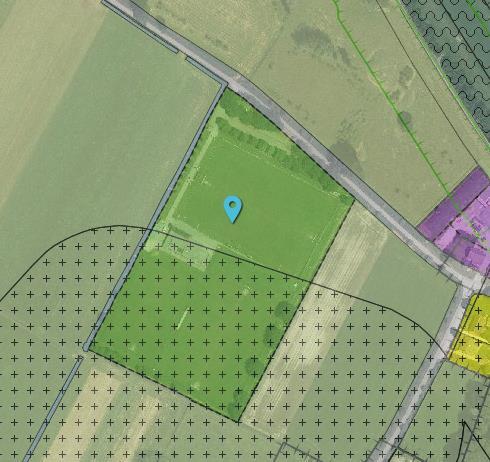 Ruimtelijke onderbouwing Sportpark De Rijbos - Oijen, pag. 9 van 58 Figuur 3: uitsnede verbeelding Pastoor Feletstraat 49 Oijen bestemmingsplan Buitengebied Lith 2013 (www.ruimtelijkeplannen.