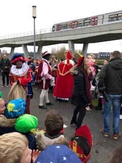 We hebben een gezellige en spectaculaire Sint intocht gehad met