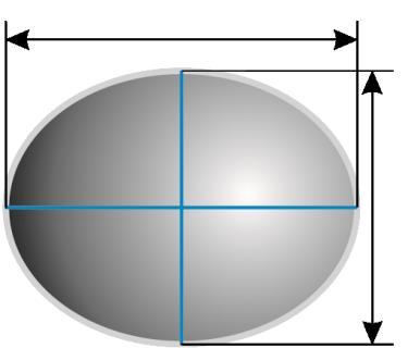 LINEARISATIE LIGGENDE TANK (CYLINDRISCH OF ELIPTISCH) MET PARABOLISCHE UITEINDEN 1. Navigeer met de bedieningsknop naar Hor. Tank. 2. Druk vervolgens op de bedieningsknop om dit menu te kiezen. 3.