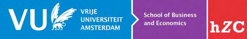 Het Zijlstra Center for Public Control, Governance & Leadership Vrije Universiteit Amsterdam School of Business and Economics De Boelelaan 1105 1081 HV AMSTERDAM T (020) 598 98 65 E