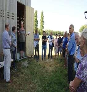 15/07, Marijke Heijne spreekt namens de KNNV 15/07, het Melarium 15/07, Rob Warringa spreekt namens de Imkervereniging 15/07, wethouder Brandligt spreekt namens de gemeente Delft RE KNNV Nieuws 591.