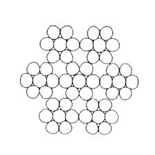 Roestvrij staal kabel AISI 316 Wire rope in AISI 316 stainless steel CONSTRUCTIE 7 X 7 CONSTRUCTION 7 X 7 Ø kabel / Gewicht 0 m / Minimale breukbelasting / Weight per 0 m Min.