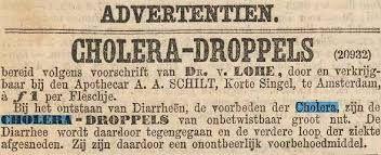 Advertentie uit het Algemeen Handelsblad van 9 september 1866 De kinderen worden