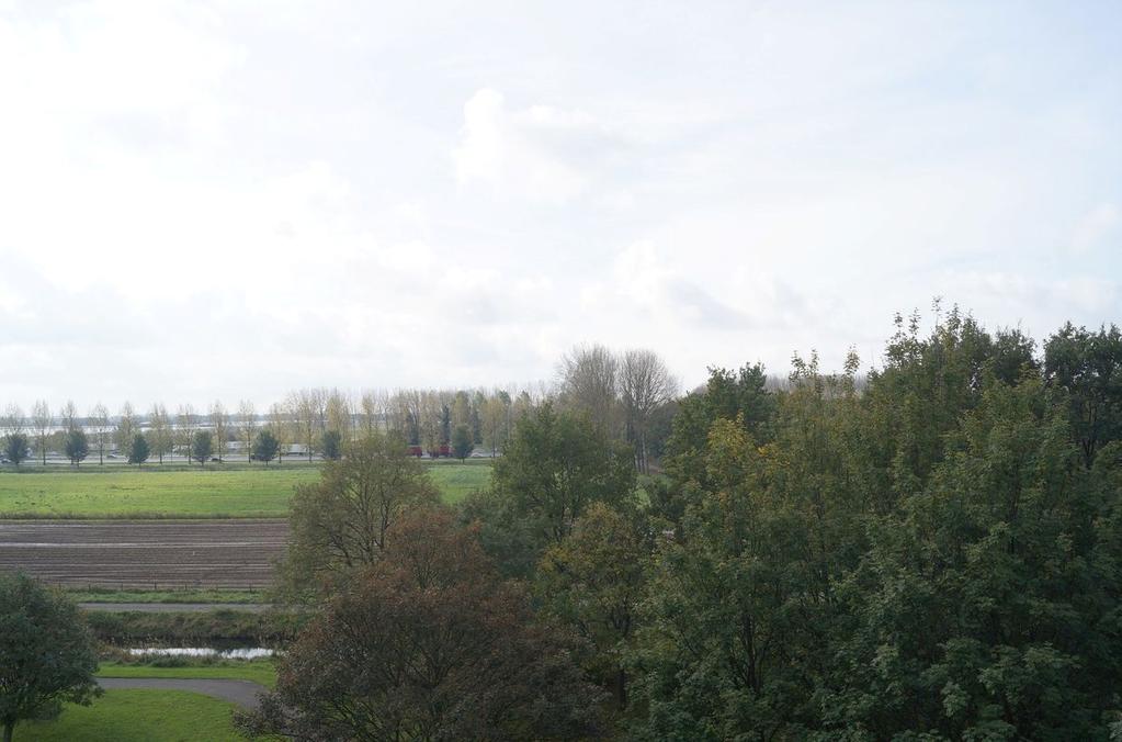 Buiten en bijzonderheden Balkon Aan de achterzijde treft men een ruim balkon aan, welke is gelegen op het zonnige Westen. Vanaf het balkon heeft u mooi, vrij uitzicht over de wijde omgeving.