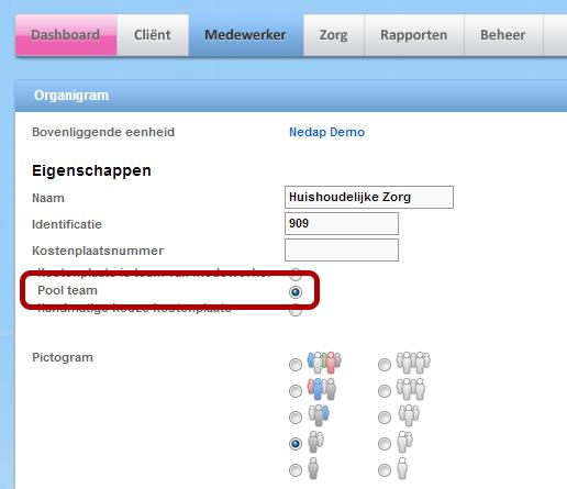 uren die eerder niet te zien waren in het fiatteerscherm van team X, nu wel te zien en te fiatteren zijn. Vraag de helpdesk om de poolteam funcionaliteit te activeren (middels een ticket).