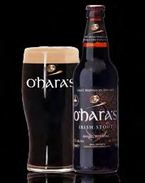 : 4,3% De O Hara s Irish Stout is het paradepaardje van de brouwerij.