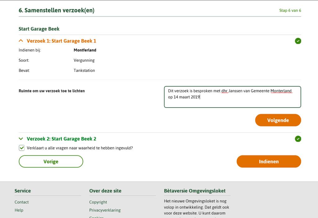 Nieuw. Elk verzoek kan ik toelichten.