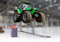 De RIJBAANLIFT van Stertil-Koni Ideaal voor tractors,