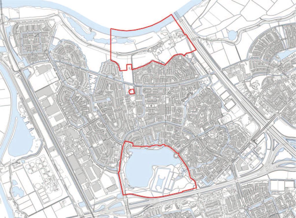 5) Inhoud Plangebied Het plangebied bestaat uit drie delen: 1.