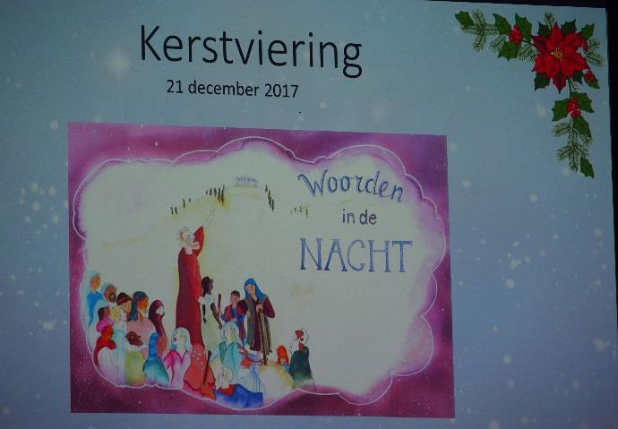 Kerstviering 2017 Welkom Vlak