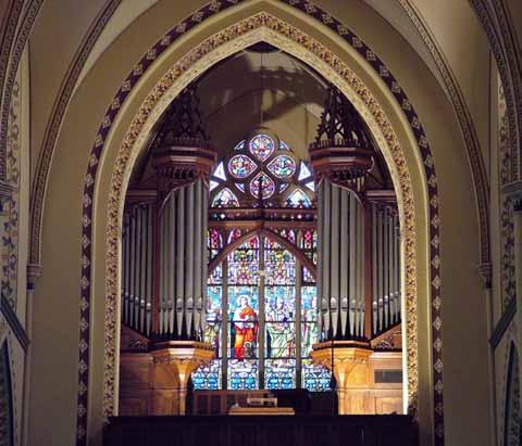 steunen, maar ook bij de begeleiding van de gemeentezang in een doorsnee protestantse dorpskerk een goed figuur zou slaan.