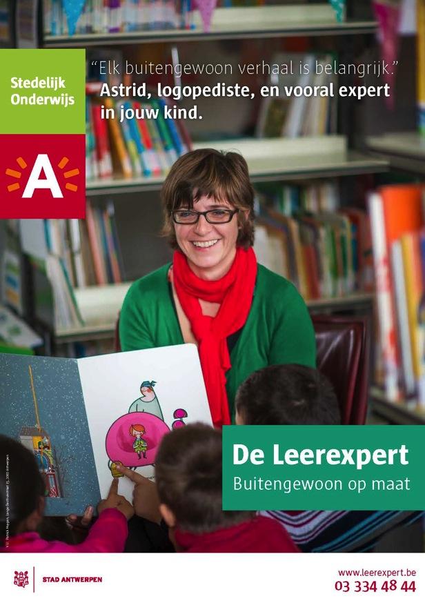 De Leerexpert : ambi7e Volledig kwalita*ef aanbod voor buitengewoon onderwijs in regio Antwerpen Extra richten op die doelgroepen
