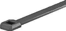 Kabelbinder en toebehoren Kabelbinder standaard UV-bestendig zwart (OZ090) Door toevoeging van koolstof UV-bestendig conform EN ISO 4890, komt overeen met straling, kunststof, conform DIN EN 62275
