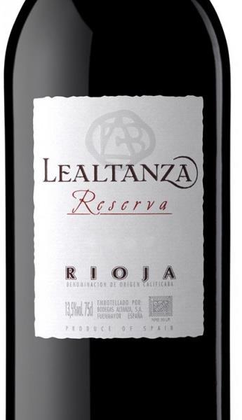 10. LEALTANZA RESERVA 2012 D.O.Ca. Rioja Fuenmayor Bodegas Altanza Bodem/ klimaat: De appellation Rioja ligt in en rond het dal van de rivier Ebro.