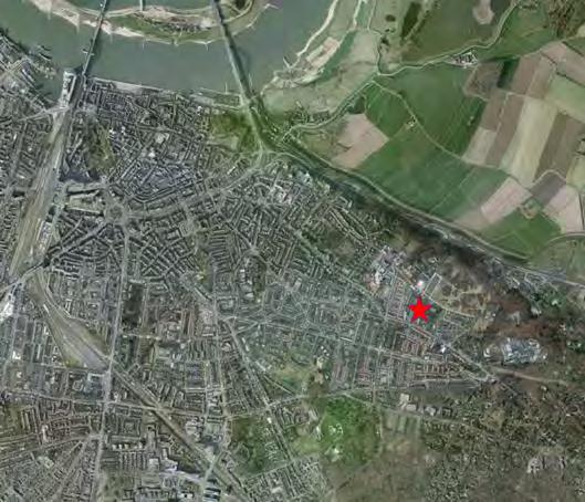 Situering Planlocatie is gesitueerd in Nijmegen Oost op: Rand van stedelijk gebied Rand van