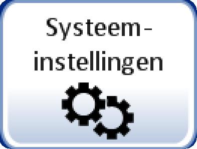 GEBRUIKERSINTERFACE 6 Systeeminstellingen Knop Datum Knop Naam instrument Knop