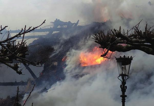 GAGS bij boerderijbrand ingeschakeld voor gezondheidsrisico s koeien MAART In maart kon de brandweer bij een brand in een woonboerderij in Brandwijk door een lastige combinatie van harde wind en een