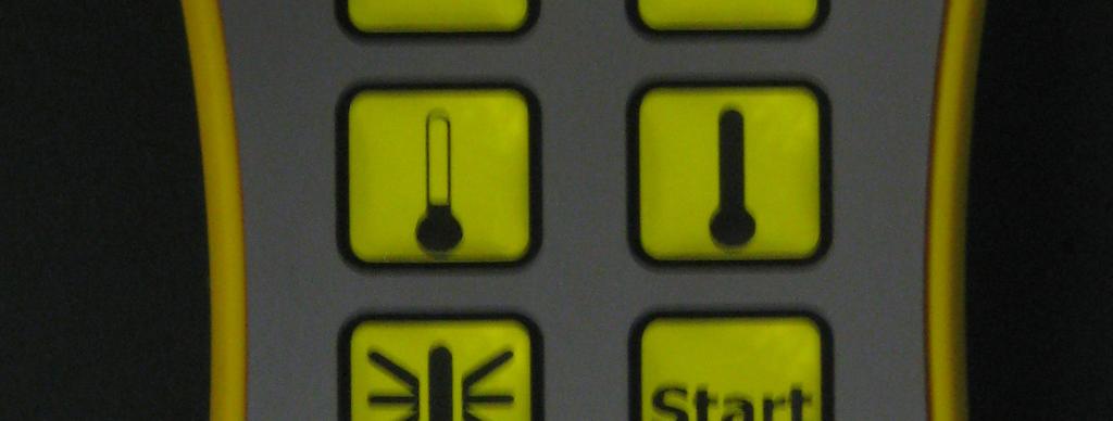 Op het bedieningspaneel van de machine zijn dezelfde bedieningsfuncties opgenomen als op de afstandbediening, gecompleteerd met