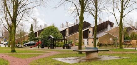 Woningcorporatie Mitros heeft sinds 2016 het complex De Verkenner in Kanaleneiland (Utrecht) in portefeuille.