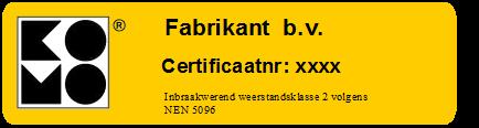 3.2.2 Afscheiding van vloer, trap en hellingbaan, BB-afdeling 2.3 Bouwbesluit, artikel; leden: 2.17, 2.18, 2.19. De raamwerken inclusief de bevestiging zijn geschikt om als vloerafscheiding te dienen.