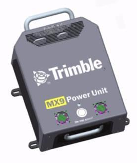Trimble MX9 systeem overzicht User Control Unit (BYOD) Tablet (WiFi)