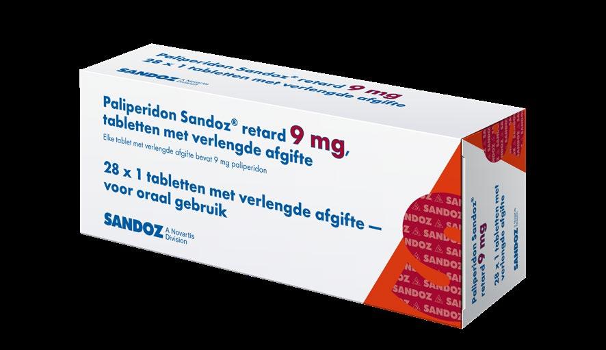 Hieronder vindt u de belangrijkste productgegevens: Product: Paliperidon Sandoz retard 3 mg, 28 tabletten met verlengde afgifte ZI-Nr.