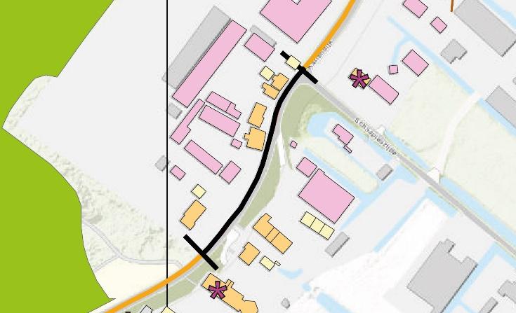 Dijkvak P Hier worden de effecten van de alternatieven in dijkvak P beschreven.