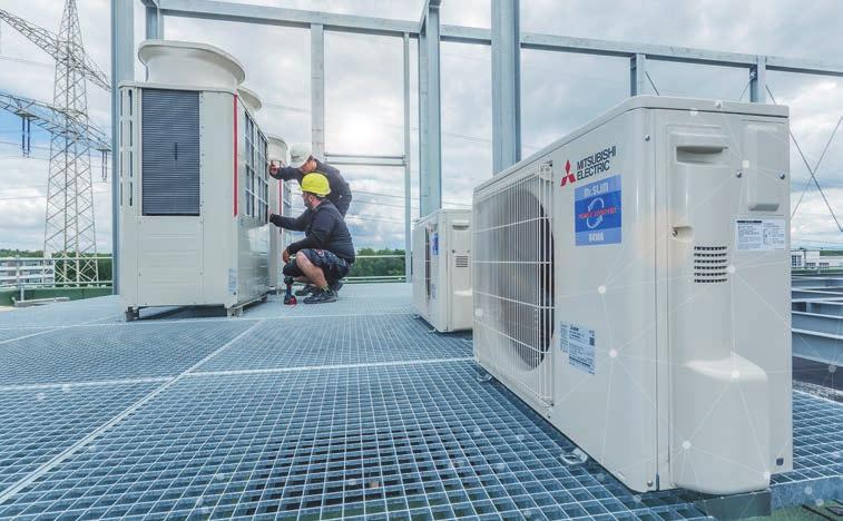 Een oplossing op maat van elk project Uw full-service partner Mitsubishi Electric is uitgegroeid tot een referentie op het vlak van koeling, klimatisatie en verwarming.