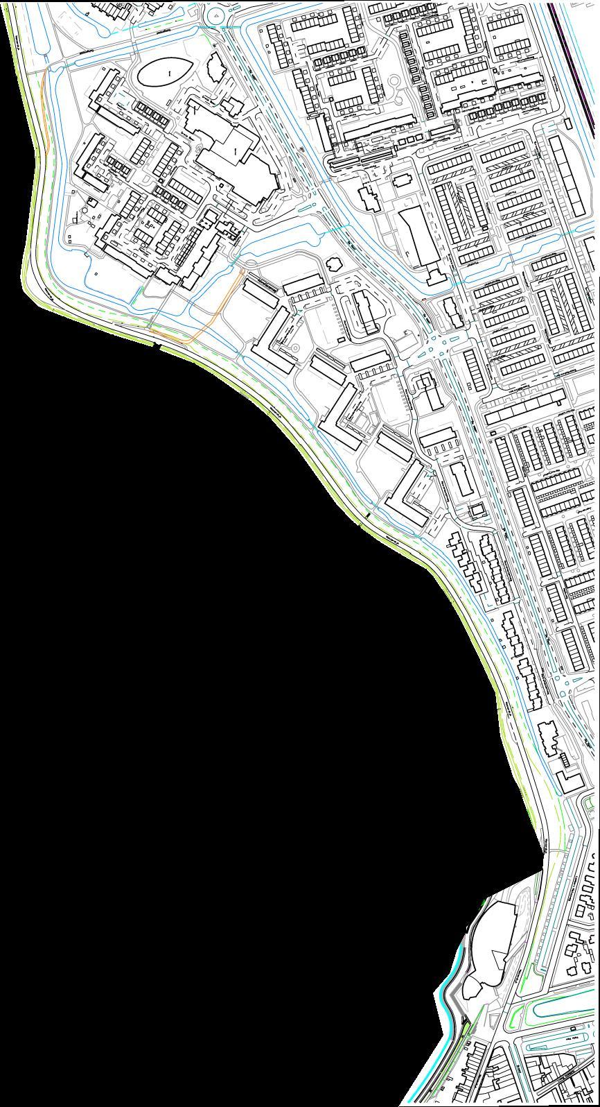 weergave van geprojecteerde stadsstrand te Hoorn, alsmede de