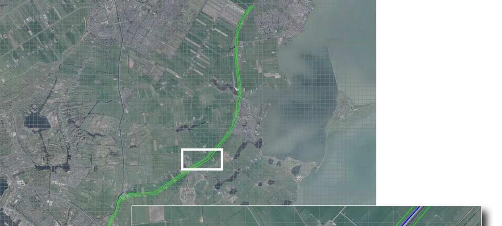 Datum Gebeurtenis Relevant Figuur 16. Inzet: de ligging van de Burgemeester Peereboomweg (rood) t.o.v. het projectgebied (groen).