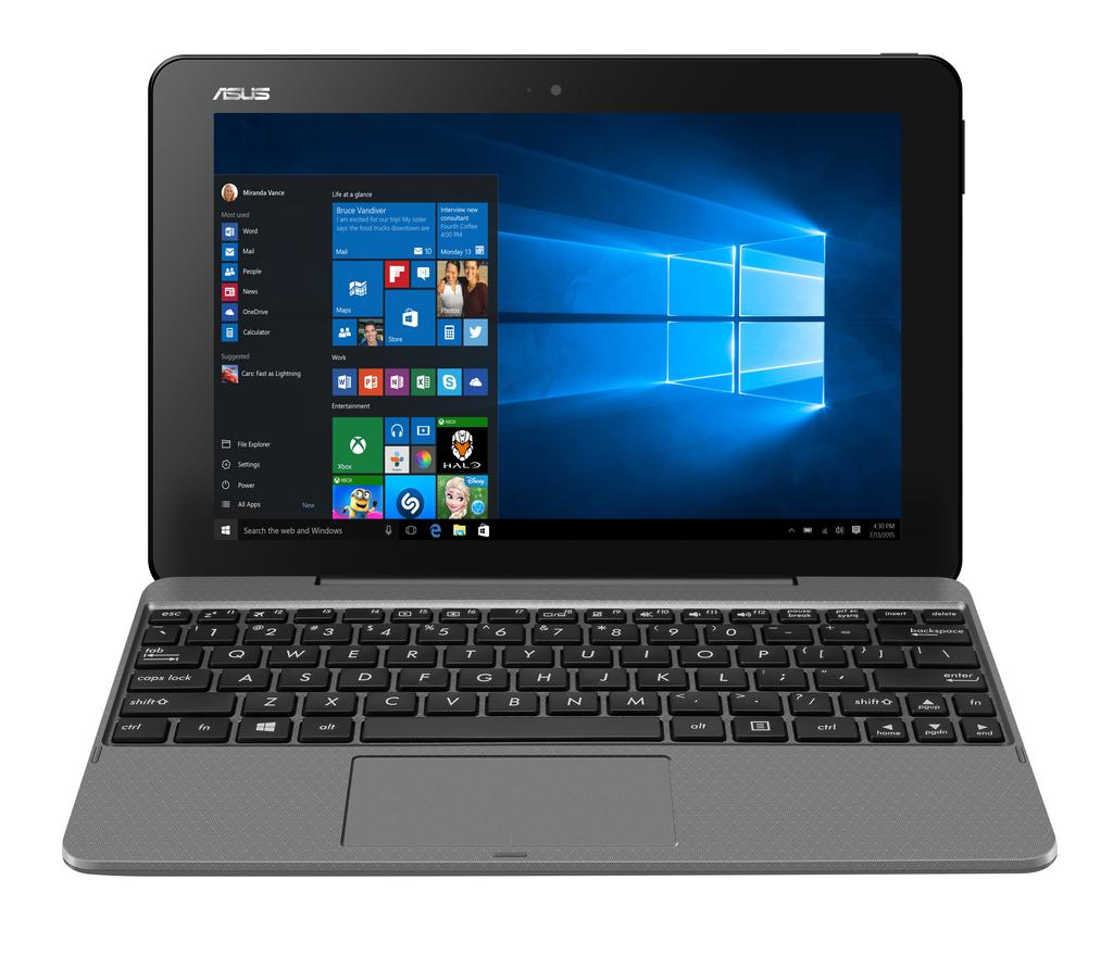 ASUS 2 IN T0HA-GR004T GREY Artikelcode : ITAST0HAGR004 ASUS Transformer Book T0HA-GR004T-BE. Producttype: Hybride (2-in-), Vormfactor: Convertible (afneembaar).