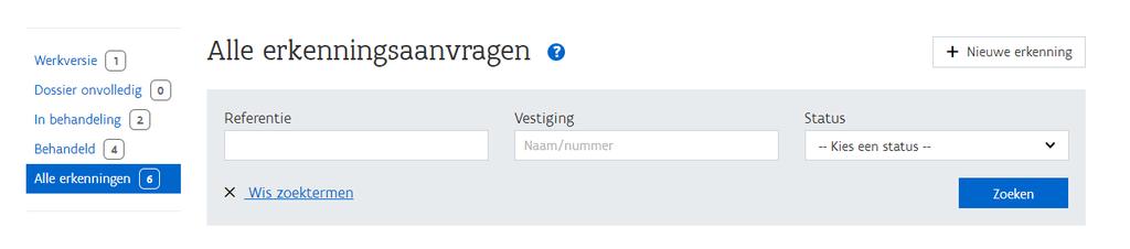 Dan kan je via wissel van organisatie onmiddellijk switchen naar die andere organisatie. De gegevens van je onderneming in werkplekduaal.be kan je beheren via mijn profiel of beheerscherm.