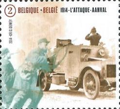 Belgische troepen van Luik naar Namen 4450