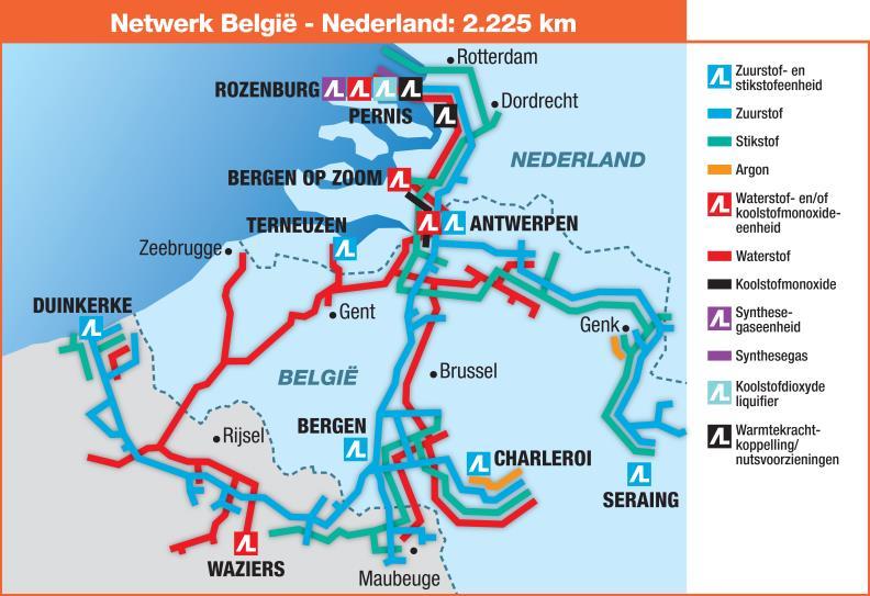 Waterstof kan vervolgens worden opgeslagen, bijvoorbeeld in waterstof-tankstations, onder vloeibare of gasvormige toestand.