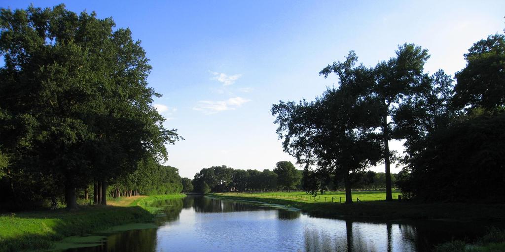 WATER IN ALMELO ROUTE 10 km Een wandeling langs de beken, kanalen, havens en stadsvijvers van