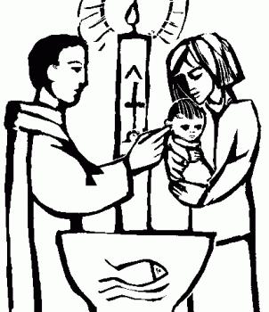 De heilige doop Gesprekje met de kinderen Presentatie Hier in Gods huis zijn Lena en Nora, de dochters van Sanne Jonker- de Wolf en Onno de