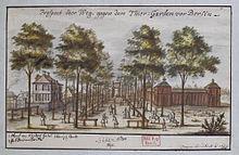 tot regeringsstad en toen werd ook het militaire belang van Berlijn steeds groter. Tussen 1660 en 1683 begon men met de bouw van grootschalige vestingwerken.