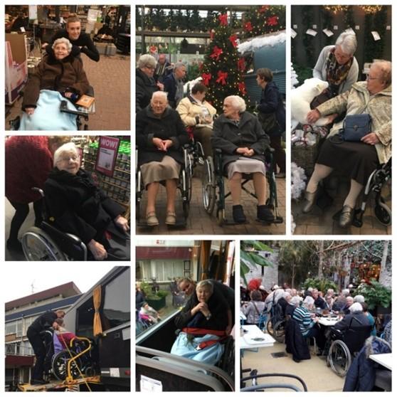 Met veel enthousiasme zijn de bewoners met familie en vrijwilligers op woensdag 29 november, met de bus van de Betuwe Express, naar de Intratuin in Elst geweest. Er werd erg genoten van de kerstmarkt.