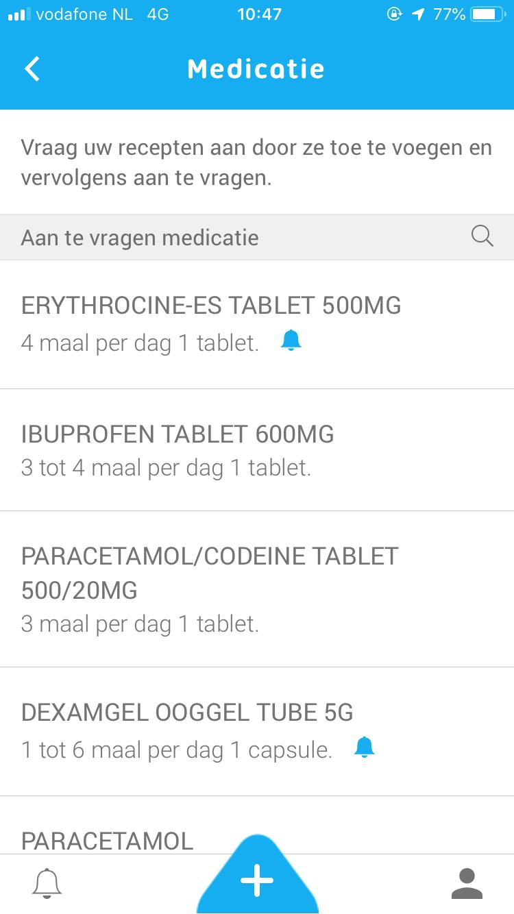 Makkelijk dat hier medicijnen al staan.