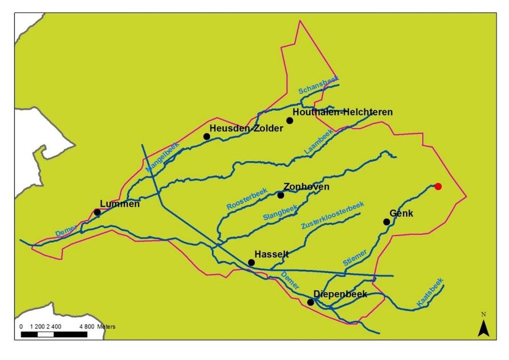 2.1.7 De Wijers (aandachtsgebied Mangelbeek) Het gebied de Wijers omvat enerzijds het vijverkerngebied rond Zonhoven.