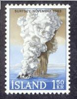 Vulkaan Eiland Surtsey (IJsland).