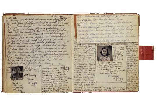 In het Achterhuis schrijft Anne vanaf haar 13e jaar in haar dagboek: over haar angst, ruzies en over de top van de kastanjeboom.