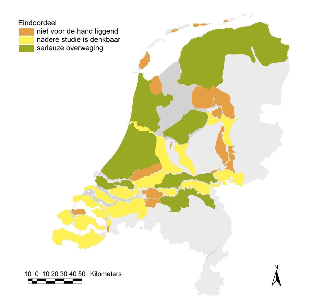 augustus 2008 T2513 a Eindoordeel niet voor de hand liggend nadere studie is denkbaar serieuze overweging Eindoordeel niet voor de hand liggend nadere studie is denkbaar serieuze overweging Figuur 5.