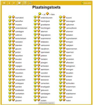 2.3.3 DIALANG Met DIALANG kunnen gebruikers hun taalvaardigheid toetsen in veertien Europese talen.