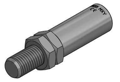 TWSK-KOPPELSTUK TWSK-koppelstukken kunnen worden gebruikt met de koppelingen van Terwa en zijn leverbaar voor stalen wapeningsstaven met een diameter van 10 tot 40 mm.