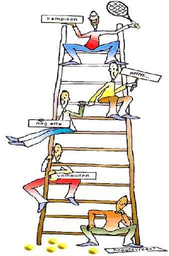 Ladder commissie De Ladder Commissie is verantwoordelijk voor de organisatie van de Laddercompetitie.