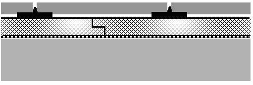 de isolatie op de waterdichte laag (zogenaamd omgekeerd daksysteem).