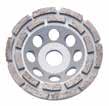 2 690180 ID230-26 PREMIUM DOUBLE XP HEAVY DUTY Bewerken en afslijpen van beton en andere steensoorten.