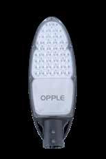 Zonder fratsen, want OPPLE LED Streetlight voldoet altijd uitstekend aan de norm, is onderhoudsvrij en is natuurlijk bestand tegen alle weersinvloeden.
