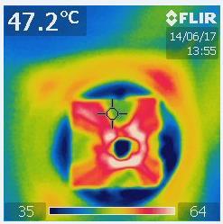 Bij schaduw kan het systeem terug vallen op historische waarden. 2.7 Koeling De TJC zonnecel heeft bij hogere temperaturen een lagere efficiëntie.